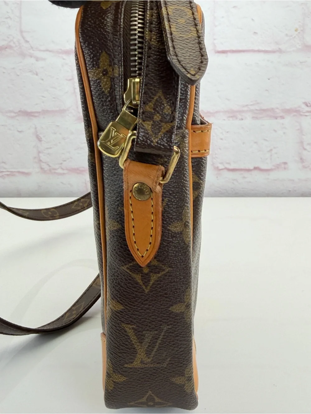 Louis Vuitton Brown Monogram Canvas Danube 21 Crossbody Bag